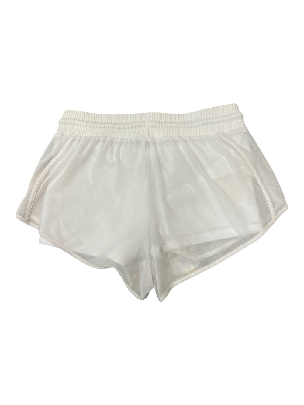 ALO Yoga Running White Shorts SZ S - Picture 4 of 10